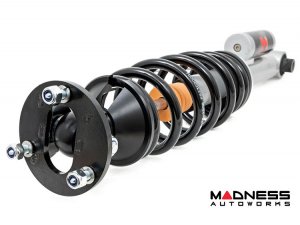 Ford Bronco Loaded Strut Kit - For 5" Lift - Rear - Rough Country - M1R Reservoir 